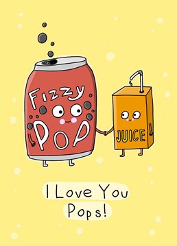 Let your dad know ya love him with this Father's day card designed by Doodles from my brain.