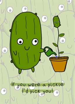 Do you have a little pickle in your life? Would you always choose them over anyone else? Then this Anniversary card if perfect! Designed by Doodles From My Brain