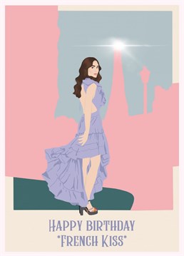 For your girlfriends! Do they love Emily In Paris? Then they'll love this Birthday card.