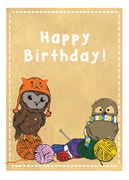 Wish someone a very happy birthday with this card designed by Doodle Farm.