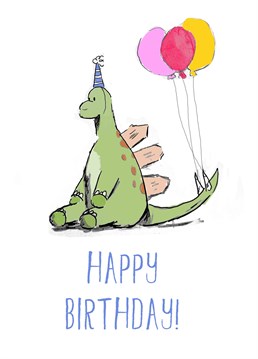 Party time! Say happy birthday with this card designed by Doodle Farm.