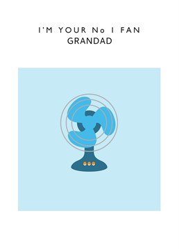 Let your grandpa know how great you think he is with this personalised fun card by Loveday, suitable for Father's Day, birthdays or any time you'd like to send him a card.