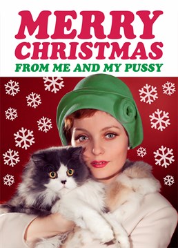 A saucy, tongue-in-cheek Christmas card by Dean Morris - perfect for your other half.