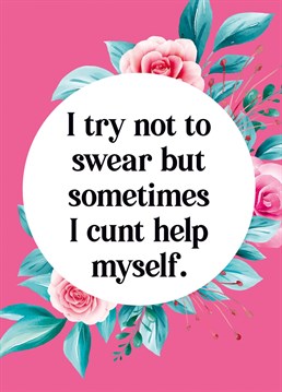 Send this motivational potty mouthed card to anyone who needs a bit of profanity in their life.
