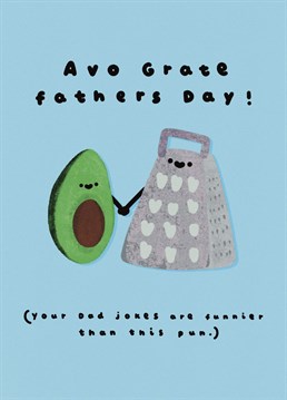 Do you have a really Grate Father?   Want to wish him a really Great Fathers Day?   Then this is the card for you!