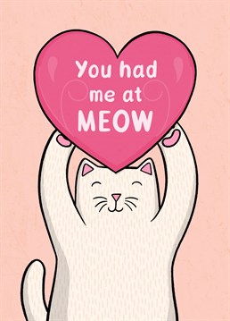 Share the love, with this cute cat Anniversary card.  Designed by Drawn to Cats