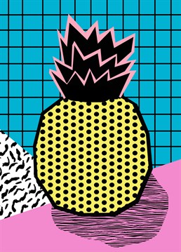 Does someone you know love pineapple everything? Then this Birthday card by Wacka Designs at East End Prints is the one for them.