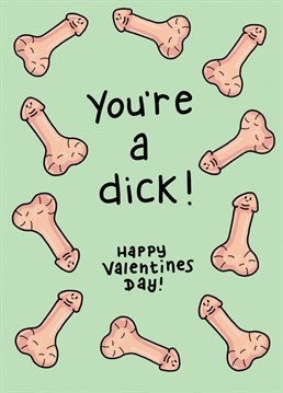 Wish your loved one a happy Valentine's with this Funny card by Emvy Illustration.