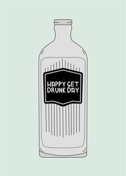 Time to get gin drunk! Send this funny gin-inspired card to your loved one and make sure they are spending their birthday celebrating the best way.