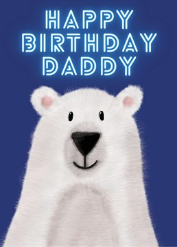 Send Daddy this super cute and fluffy Polar Bear for his birthday.