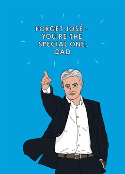 Is your father figure the Special one like Mourinho? Personalise this football inspired Scribbler card to dedicate it to your own, personal man of the match on Father's Day