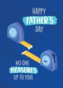 The perfect, punny Father's Day card for a DIY loving dad who's just on another level. Designed by Scribbler