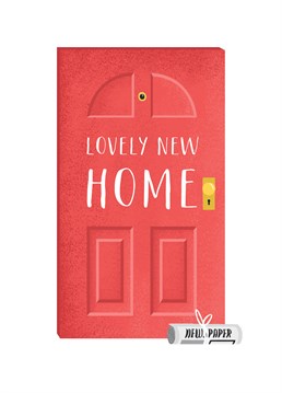 A beautiful 'New Home' card by Folio to send to friends who have just moved into a new place!