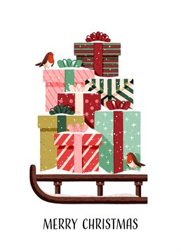 A timeless Christmas design packed full of gifts for all your loved ones. Designed by Ian Owen, Folio.