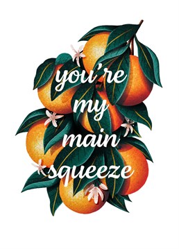 Tell your loved ones that they're your partner in crime, your main squeeze, your ride or die with this zesty yet classic design. Designed by Ian Owen, Folio