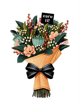 A timeless and classic design to give to those that you love. Perfect for any occasion, this bunch of flowers is sure to brighten anyones day. Designed by Ian Owen, Folio