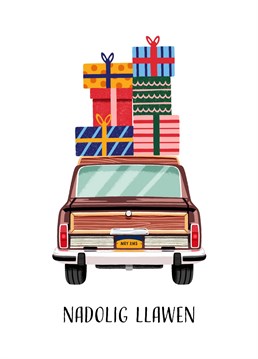 Announce your arrival in style this Christmas and drive home with presents (and cards!) for all the family. Designed by Ian Owen, Folio.