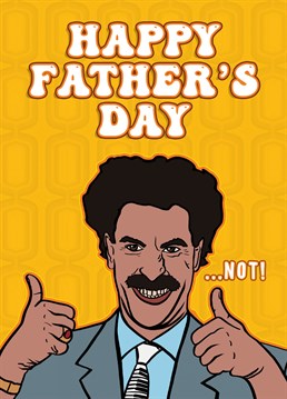 Send your dad this No.1 Father's Day card in whole of Kazikstan, and soon you will be his favourite child...not!