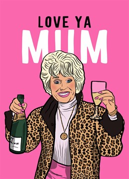 The perfect Foggish Birthday card for an Eastenders-obsessed Mum. Now, get outta my pub!