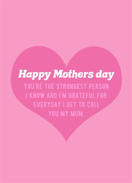 Oh man, we're getting choked up over here! Get your Mum right in the feels this year with a heartfelt Mother's Day card by Foggish.