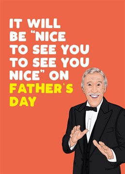 You can now see your dad again, this is the perfect Father's Day card to celebrate