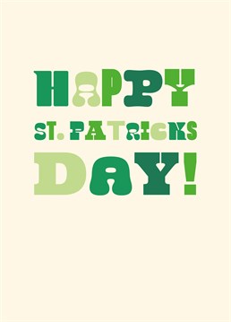 Send this stylish and thoughtful Scribbler card to say Happy St Patrick's Day to your nearest and dearest.