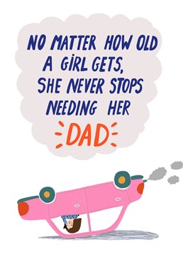 Send your dad this funny Father's Day card to tell him how important he is in your life.