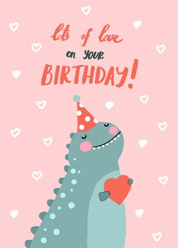 It's their birthday, so send all of the love with this adorable card by Forever Funny.