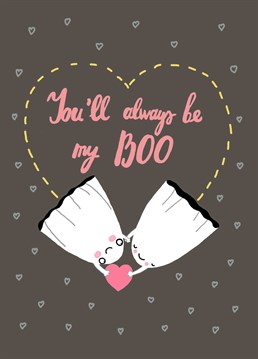 It's un-boo-lievable how much you love them! Whether for Halloween or anniversary, send this adorable card by Forever Funny.