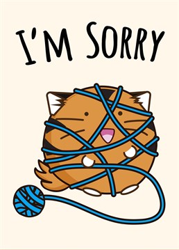 Say sorry that you messed up with this adorable Fuzzballs design.