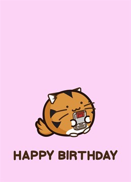 Gamer and cat lover? We've found the perfect birthday card for them! Designed by Fuzzballs.