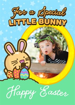 This Fuzzballs card is clearly meant for a special little bunny at Easter! Send love and chocolate with this sweet photo-upload design, just for them!
