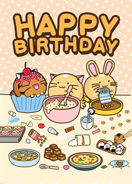 If your party is half as good as the one on the card you would be lucky! A birthday card from Fuzzballs.