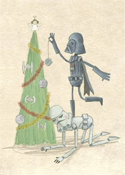 The Christmas spirit is strong with this card by The Grey Earl.