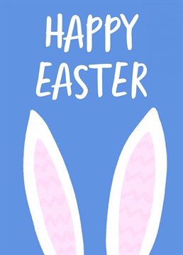 Send your friends, family and loved ones this cute illustrated Easter card. By Gabi & Gaby
