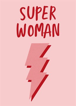 Send this Birthday card to the super woman in your life. Designed by Gabi & Gaby