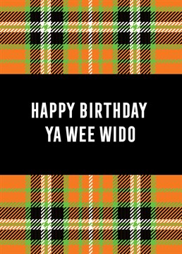The appropriate card for a Wee Wido