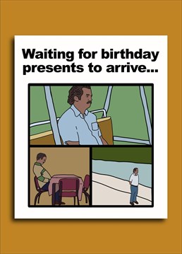 Pablo Escobar is always excited for his Birthday but he knows how frustrating a long wait for relatives to bring presents.