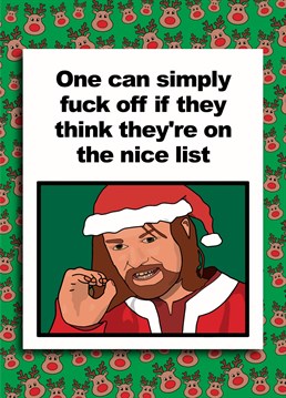 Boromir has a simple message for anyone who thinks they're getting an expensive gift for Christmas