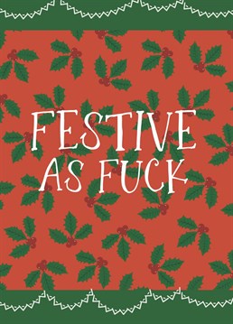 Let the festive season commence! Anyone feeling festive as fuck yet?