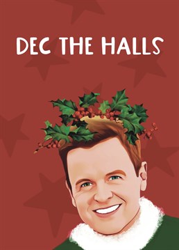 Send Christmas wishes courtesy of Declan Donnelly
