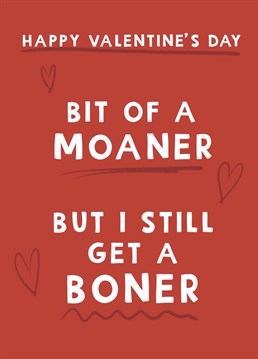 Make your wife or girlfriend laugh with this funny Valentine's Day card
