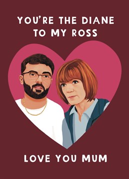 The love between a son and his Mum just like Diane and Ross from The Traitors