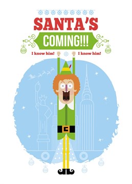 Santa's Coming! And we have the perfect Christmas card for your favourite elves.  Designed by The Geeky little Monkey