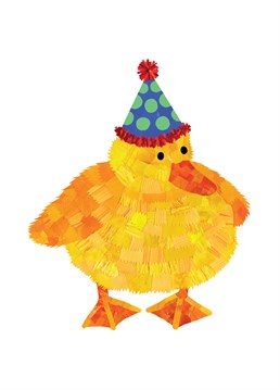 Wish them a very happy birthday with this adorable duckling card. Designed by Holly Collective.