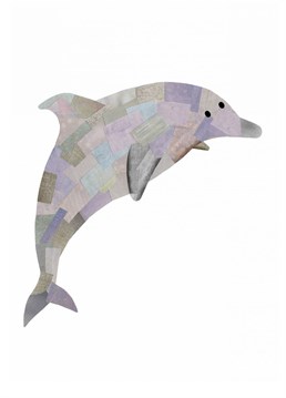 This blank dolphin card is perfect for any occasion, be it a birthday or a little note to a friend or family member. Designed by Holly Collective.