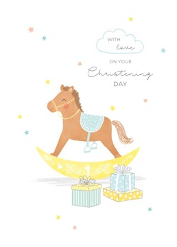 A card perfect for a christening designed by Helen Thompson.