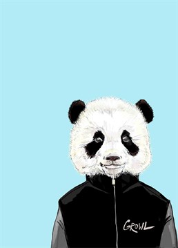 This Panda is pretty fly for a white guy! Make them smile with this adorable How Funny Birthday card.