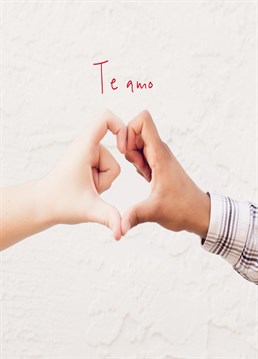 You love them so much, you want to say it in every language! This Anniversary card from Huetribe is perfect for your partner to make them feel special.