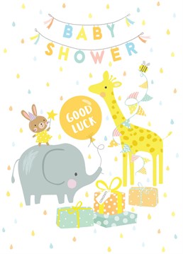 A new baby is coming soon! Celebrate a momentous occasion in your bestie's life with a baby shower celebration card.